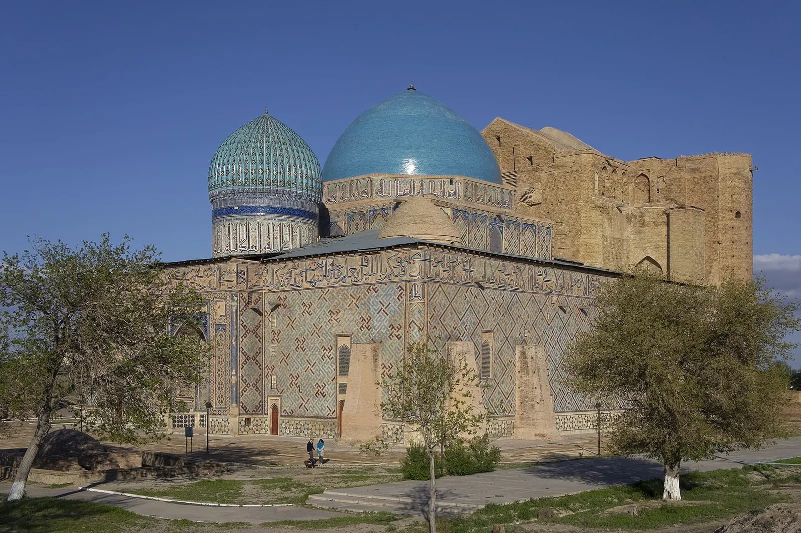 Mausoleum to Koja Ahmad Yassaui, Turkistan, Kazakhstan (2013).jpg
